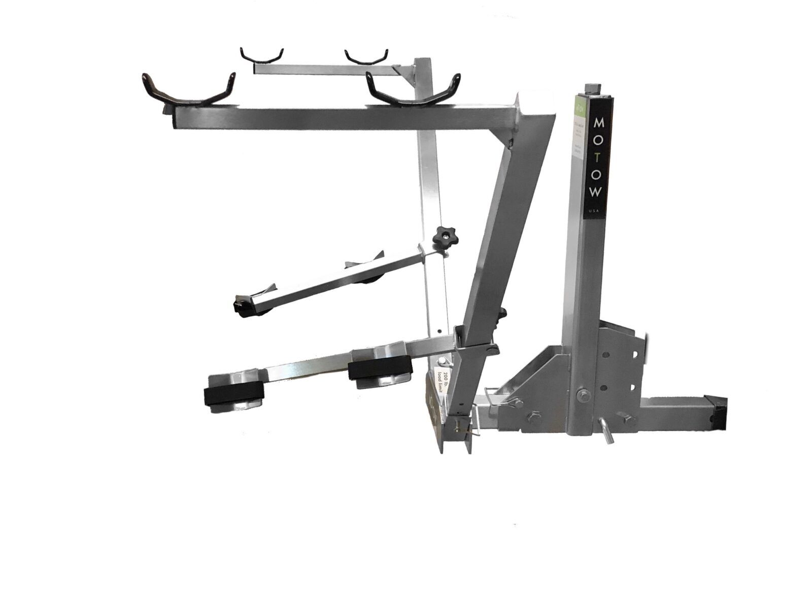 Double e-Bike Carrier and Hitch Lift Combo